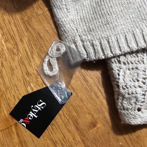 Style & Co. NWT Women's Pointelle Sweater 2X - Picture 10 of 10